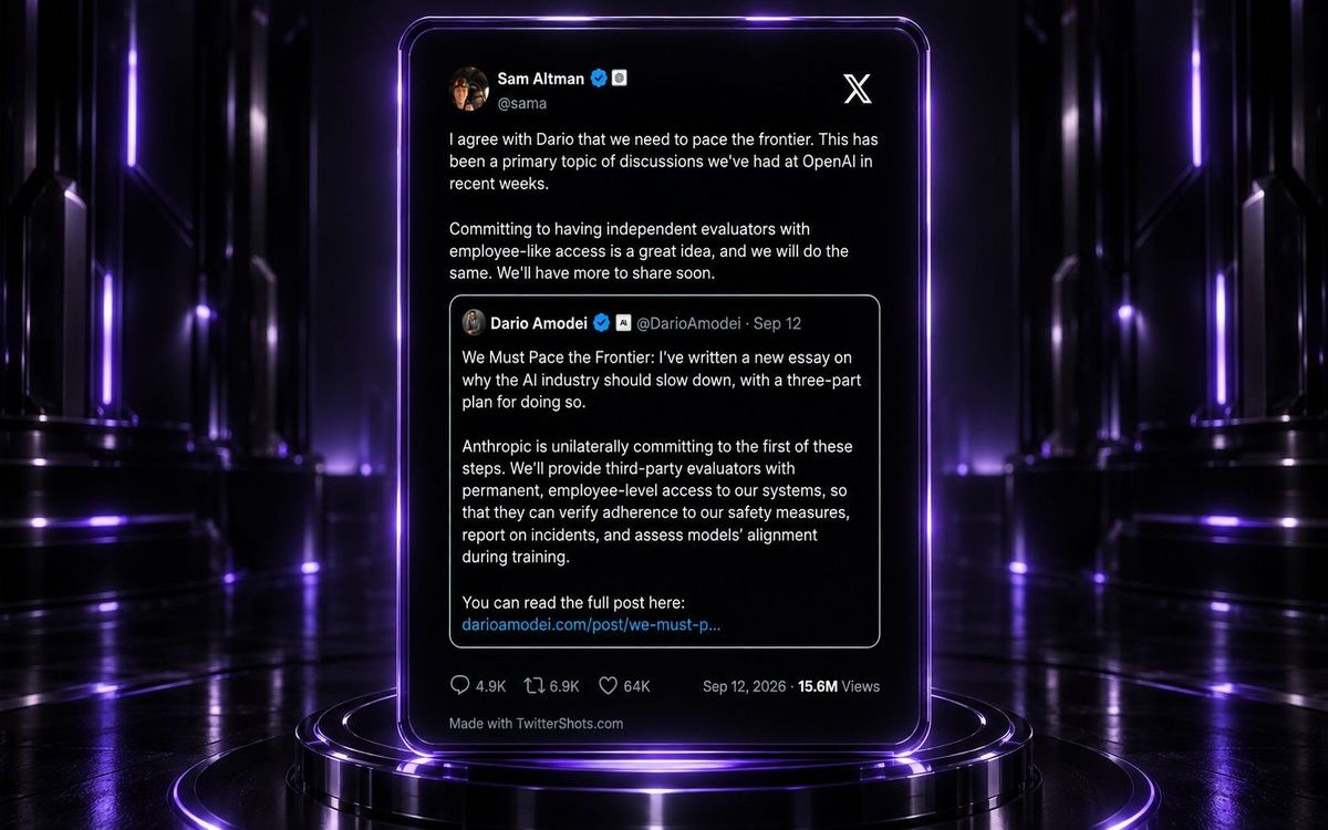 Anthropic CEO Dario Amodei makes the case for pacing frontier AI progress