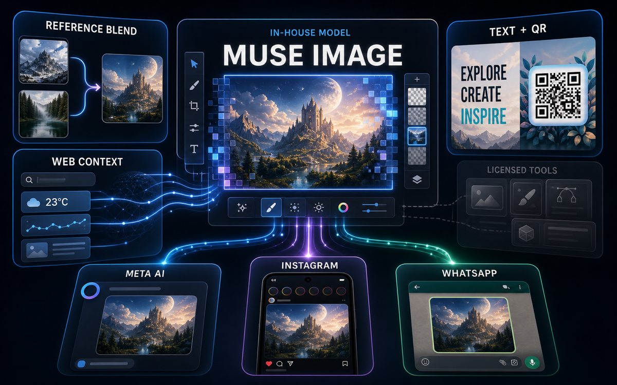 Meta launches Muse Image, its first fully in-house AI image model