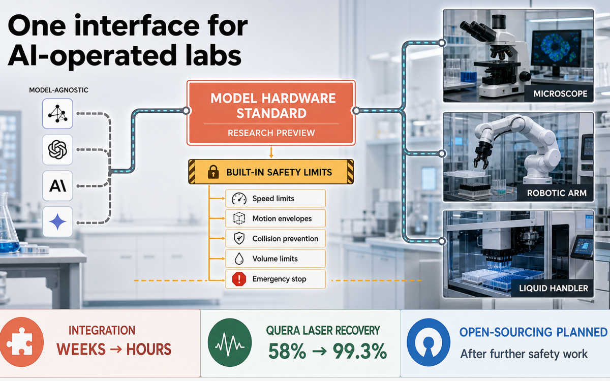 Anthropic Previews Model Hardware Standard, Letting AI Agents Run Lab Instruments